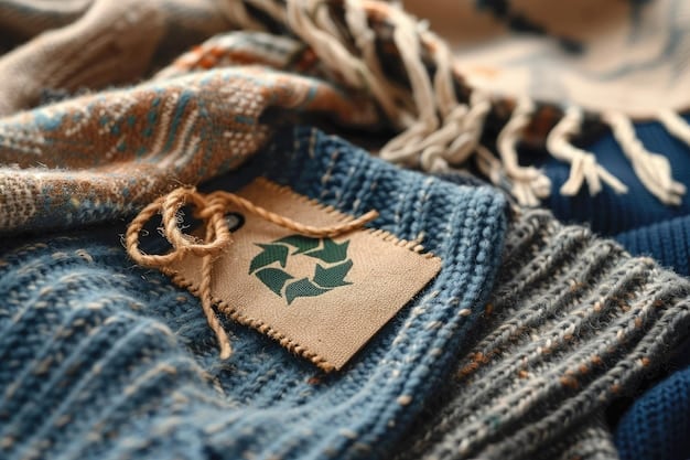 Close-up shot of a woman's hand holding a tag that reads 
