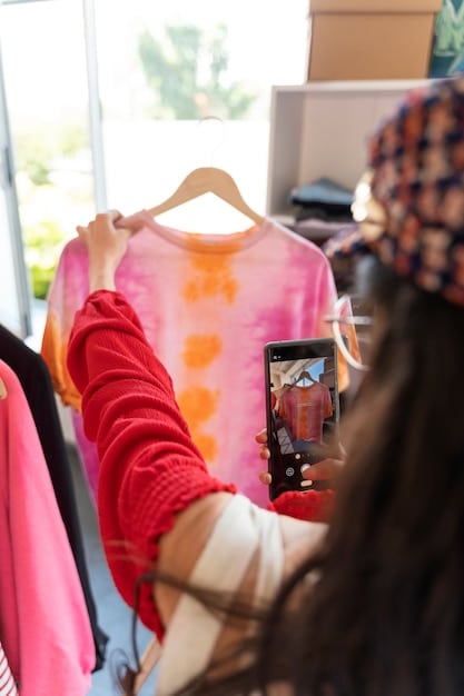 A bright and airy boutique showcasing clothes from ABLE, with focus on the fair-trade and ethically-made aspect of the retail environment.
