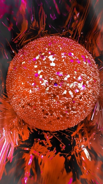 A detailed close-up of immune cells attacking a virus, depicted in a scientifically accurate yet visually engaging manner. The vibrant colors and intricate details showcase the complex interactions within the immune system.